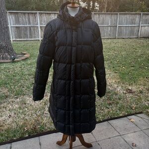 The North Face Women's Long Black Puffer Jacket